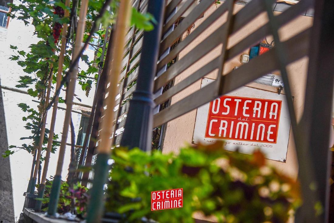 Osteria del Crimine su Instagram