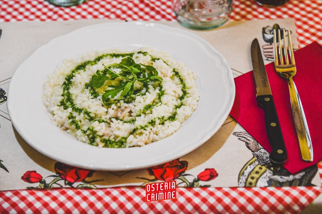 Risotto al pesce persico